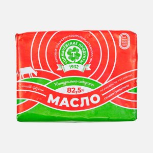 Масло Толмачевские продукты Традиционное 82.5% фольга 180г
