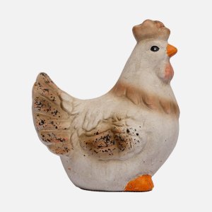 Фигурка декоративная Курица L9,5 W6,5 H11см керамика 816093