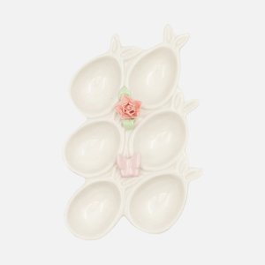 Подставка для яиц L20 W12 H3,5см фарфор 816324