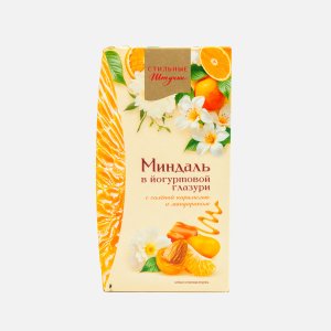 Драже Московская Ореховая Компания Миндаль в сол карамели/йог гл 120г