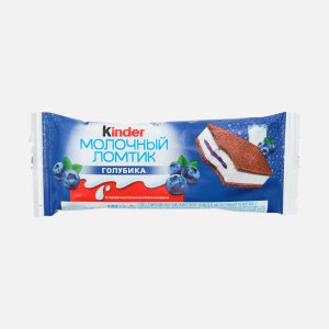 Пирожное Киндер бисквитное Голубика молочный ломтик 28г