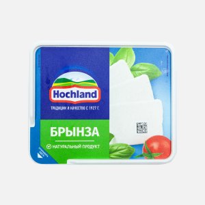 Сыр Хохланд Брынза мягкий в рассоле 45% пл/уп 250г