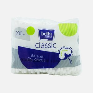 Палочки ватные Белла Классик пл/уп 200шт