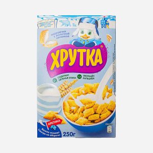 Завтрак Нестле Хрутка молочные подушечки к/к 250г