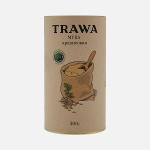 Мука Трава арахисовая из обезжиренного арахиса 500г