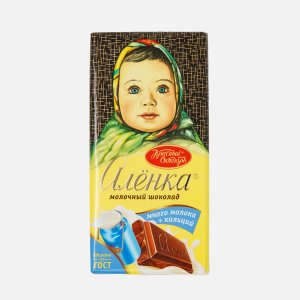 Шоколад Красный Октябрь Аленка Много молока молочный 75г