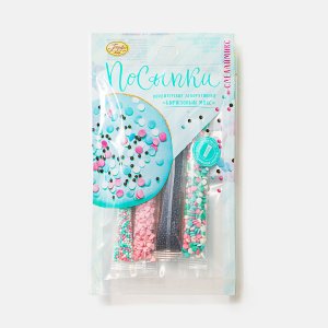 Посыпки Парфэ декор Бирюзовый микс 20г