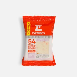 Сыр Экспонента Фитнес Чиз с паприкой и морковью 35% 180г