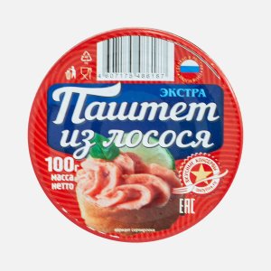 Паштет Вкусные консервы из лосося ж/б 100г