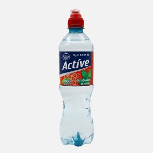 Напиток Аква Минерале Актив со вкусом Клубника/мята негазированный пэт 0,5л