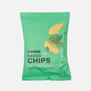 Чипсы Рав Лайф Прованские травы рисовые с растит протеином 35г