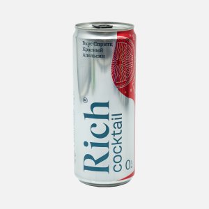 Напиток Рич Спритц Красный апельсин коктейль газированный ж/б 0,33л