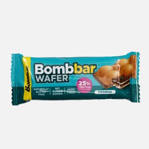 Батончик Бомббар вафельный Тирамису с молочно-ореховой пастой 32г