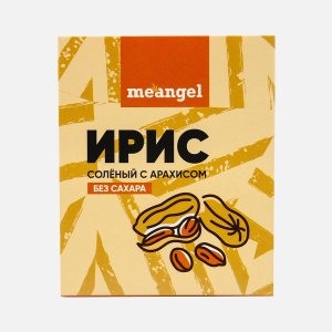 Ирис МиЭнджел соленый с арахисом без сахара 150г