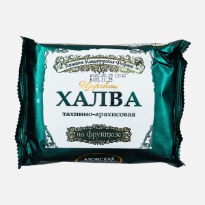 Халва АзовскаяКФ Тахинно-арахисовая на фруктозе 180г