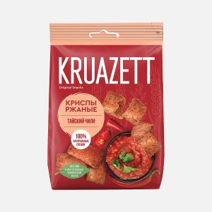Сухарики Круазетт Криспы Тайский чили ржаные 70г