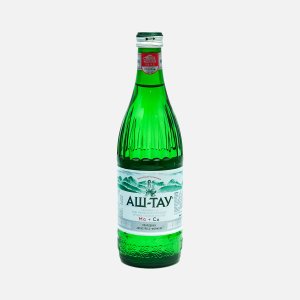 Вода Аш-Тау минеральная природная питьевая газированная ст/б 0,5л