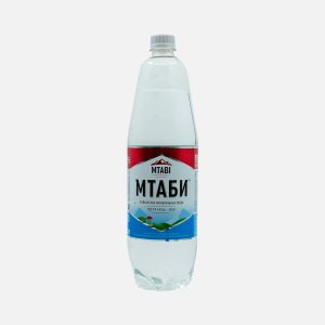 Вода Мтаби минеральная природная питьевая газированная пэт 1,25л