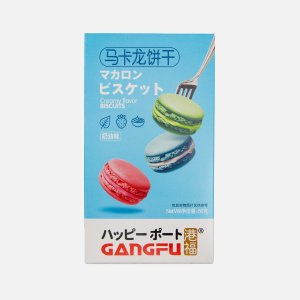 Печенье-сэндвич Ганг-Фу Макарон с кремовым вкусом 50г