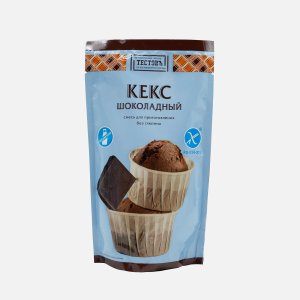 Смесь Тестовъ для приготовления Кекс шоколадный безглютеновый 250г