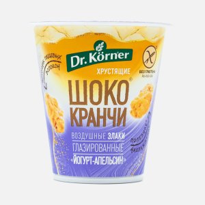 Шококранчи Др Корнер злаковые Апельсиновые с йогуртом глазированные 40г