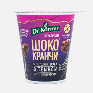 Шококранчи Др Корнер гречневые в темном шоколаде 40г