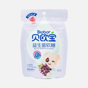 Мармелад Биобор со вкусом винограда с пробиотиками 45г