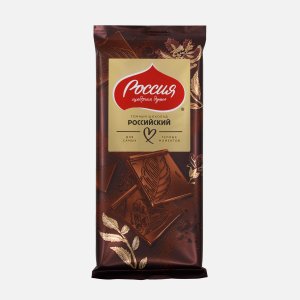 Шоколад Россия Щедрая душа Российский темный 75г