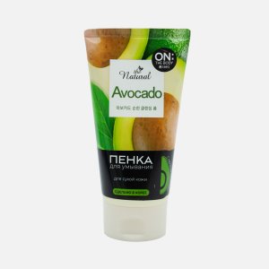 Пенка Он:Зе Бади Нэчрл д/умывания с маслом авокадо 120г