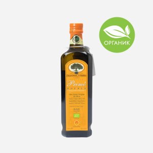 Масло Кутрера олив Примо Дабл Монти Иблей Гульфи Органик DOP ЭВ 500мл