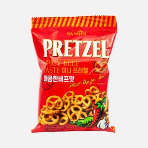 Мини-крендель Самжин со вкусом острой говядины 70г