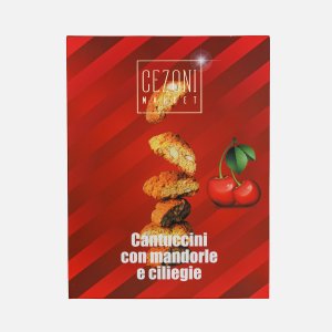Печенье Сезони Кантуччини Вишня и миндаль 180г