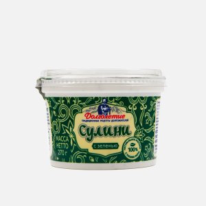 Продукт кисломолочный Долголетие Соус Сулини с зеленью 6-8% пл/уп 270г