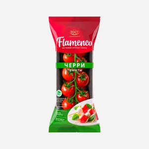 Томаты черри Фламенко крас круглые на ветке 250г