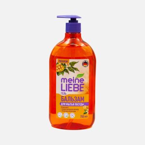 Гель-бальзам д/посуды Майне Либе Сочное манго пл/б 750мл