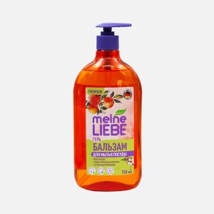 Гель-бальзам д/посуды Майне Либе Спелое яблоко пл/б 750мл
