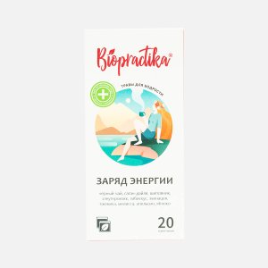 Напиток чайный Биопрактика Заряд энергии травяной 40г