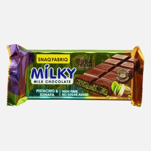 Шоколад Снэк Фабрик с фисташковой пастой и хрустящим тестом молоч 55г