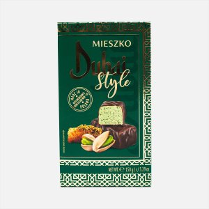 Набор конфет Миешко Дубай Трюфель с хруст катаифи/фист пастой 150г