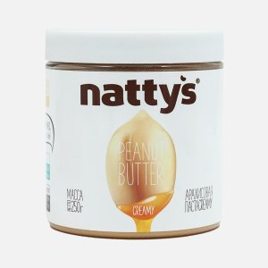 Паста Наттис арахисовая Крими с мёдом 250г