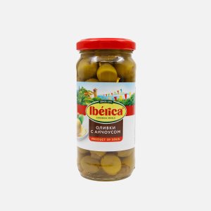 Оливки Иберика с анчоусом ст/б 235г