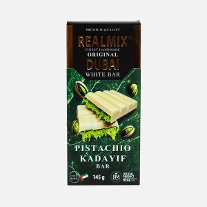 Шоколад Риалмикс Дубай Пистачио Кунафа Вайт 145г