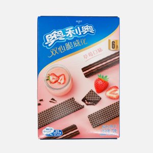 Вафли Орео хрустящие со вкусом клубники 72г