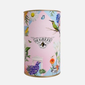 Набор Сугревъ Птицы монпансье малина/вишня в шок/чай цв 165г