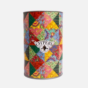 Набор Сугревъ Узоры с имбирным чаем 40г/малин монпансье 100г