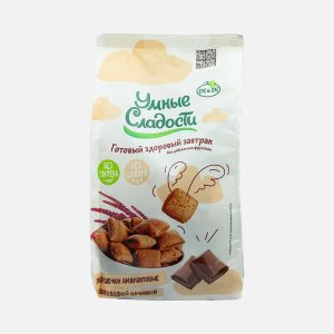 Подушечки Умные сладости амарантовые с шокол начин 150г