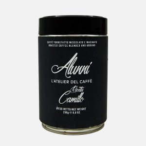 Кофе Алунни Камилло 70% Арабика+30% Робуста молот ж/б 250г