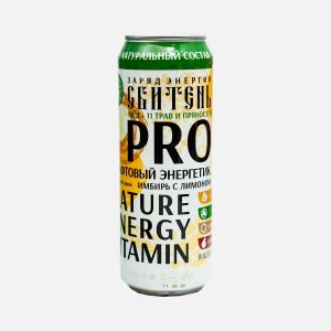 Напиток Столбушино Сбитень Про Заряд энер Имбирь с лимоном 0,45л