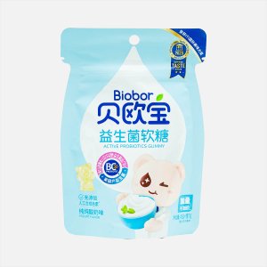 Мармелад Биобор со вкусом йогурта с пробиотиками 52г