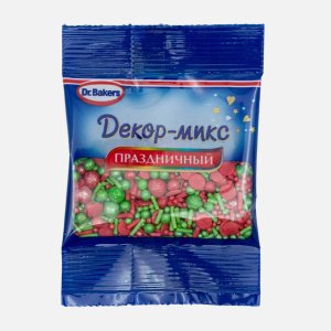 Посыпка ДрБейкерс Декор-микс Праздничный 10г
